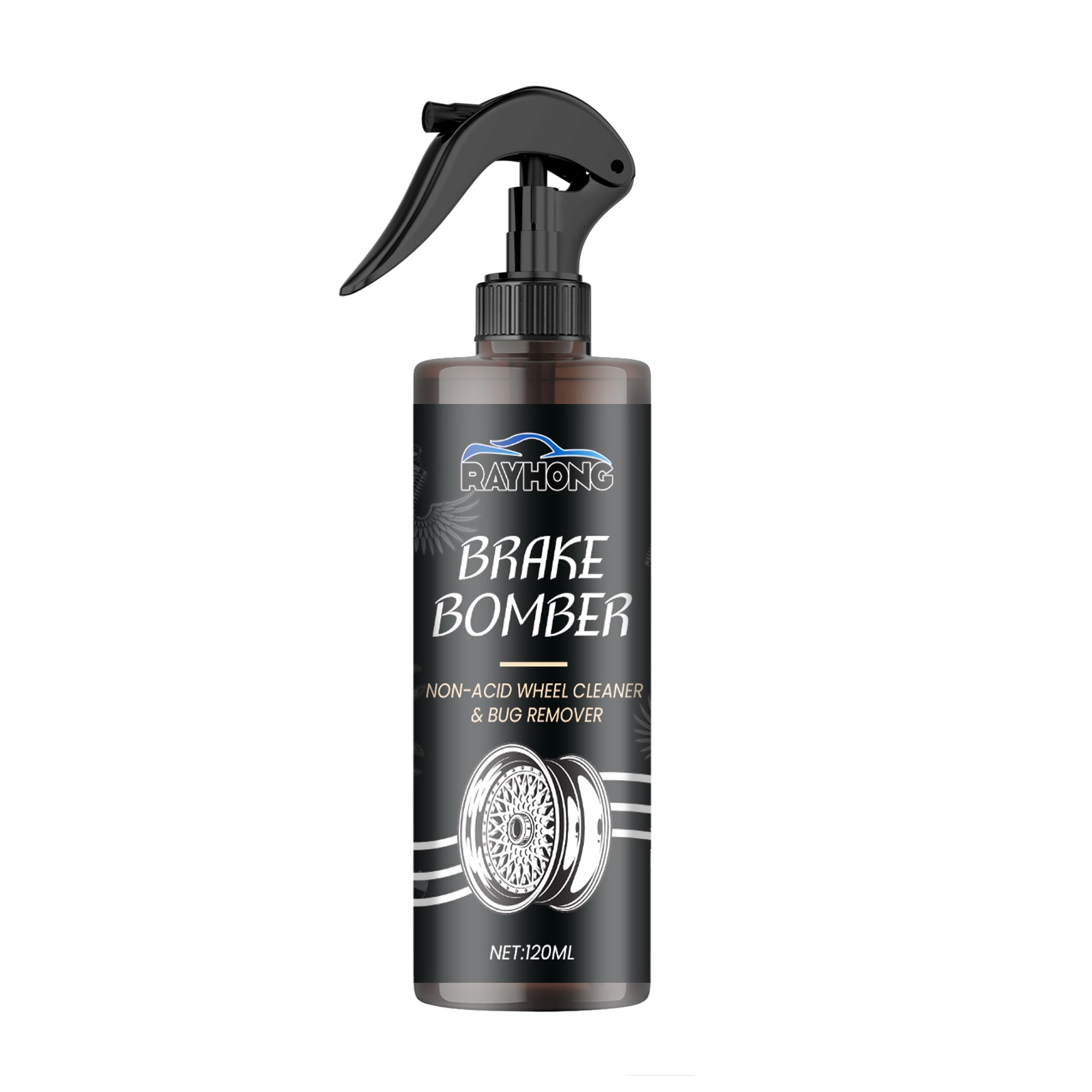 Wheel Cleaner, Car Wheel Hub Cleaning Stain Repair Removal Rust Polish