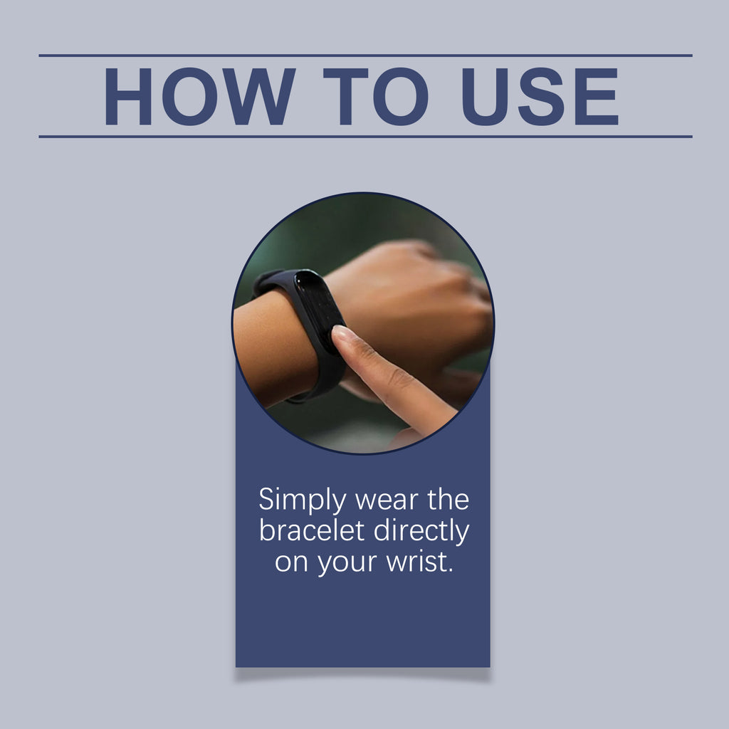 Men's Care Bracelet, Body Relief Discomfort Daily Portable Fashion Wear Gentle Care Bracelet