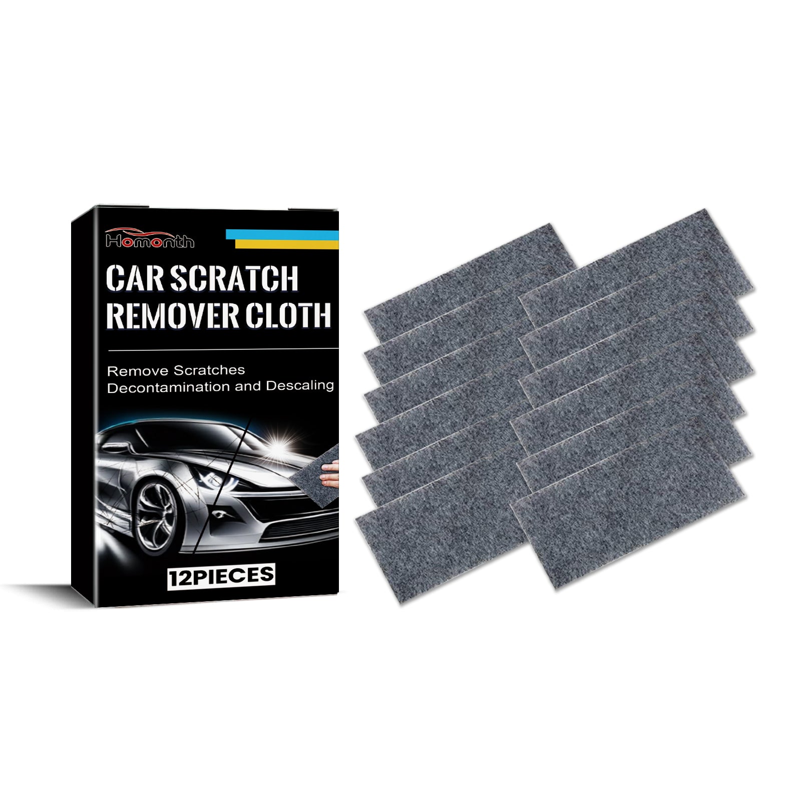 Car Scratch Remover Cloth, Car Paint Scratches Polishing Care Repair Cloth
