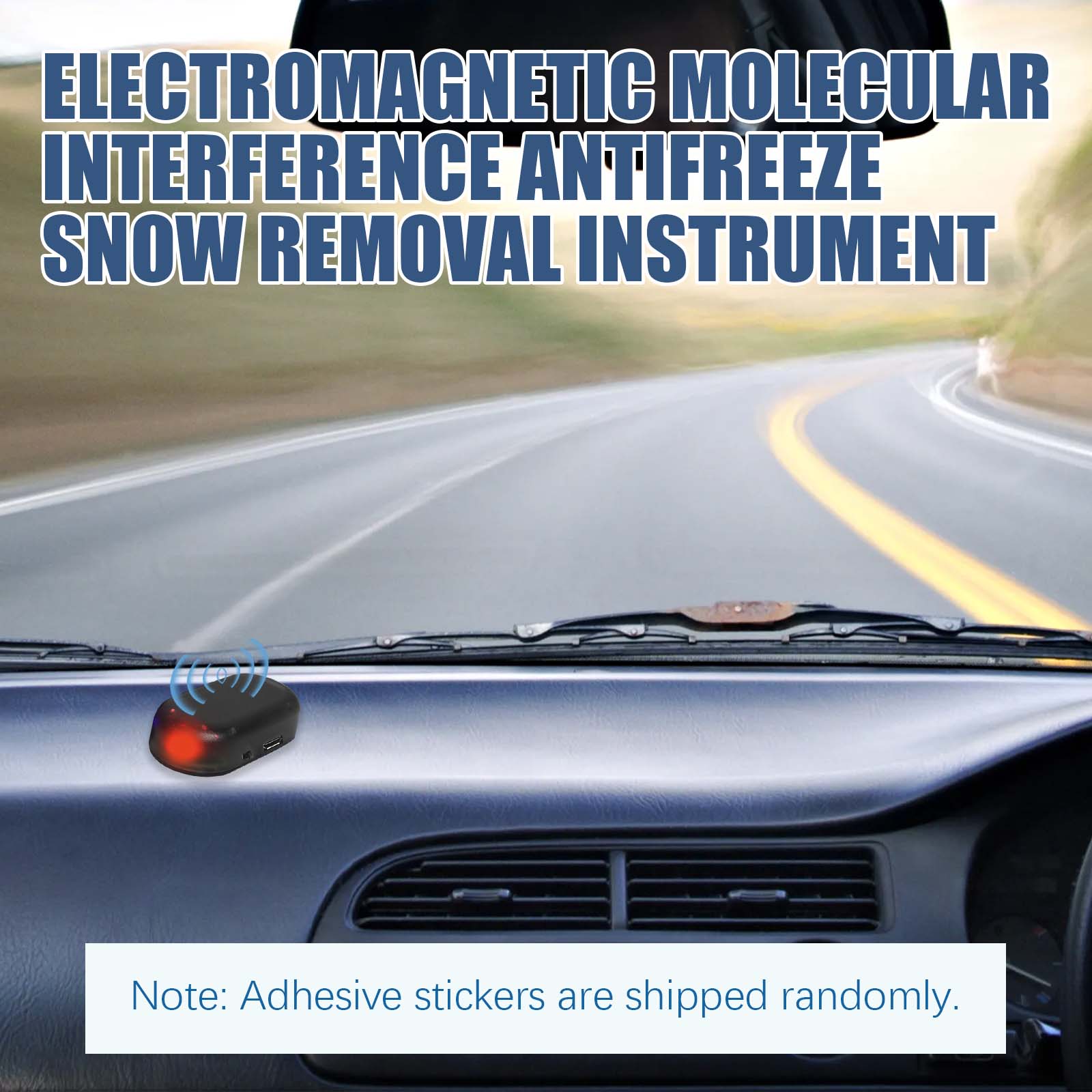 Automotive Snow Removal Tools, Glass Deicing Snow Melting Fast Portable Mini Deicer