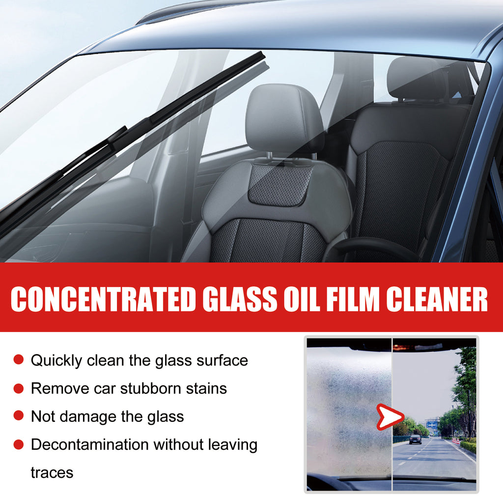 Concentrated Glass Oil Film Cleaner To Remove Oil And Rain Car Windshield Fog Cleaner