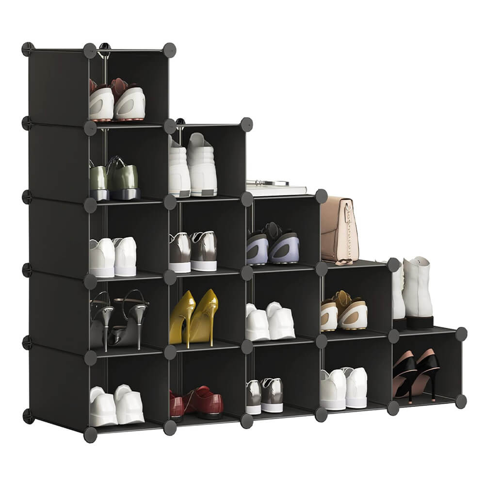 Kombinovateľné úložné kocky, 15 ks